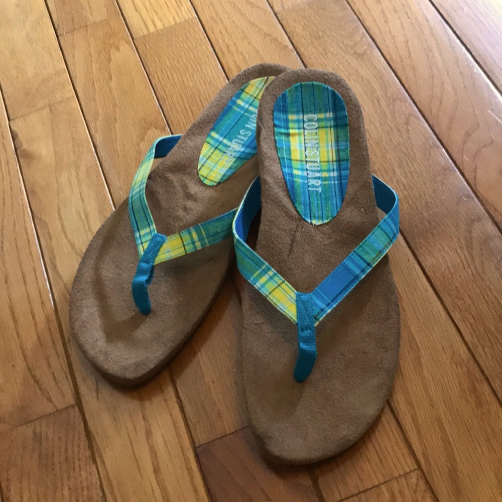 Plaid Sandal